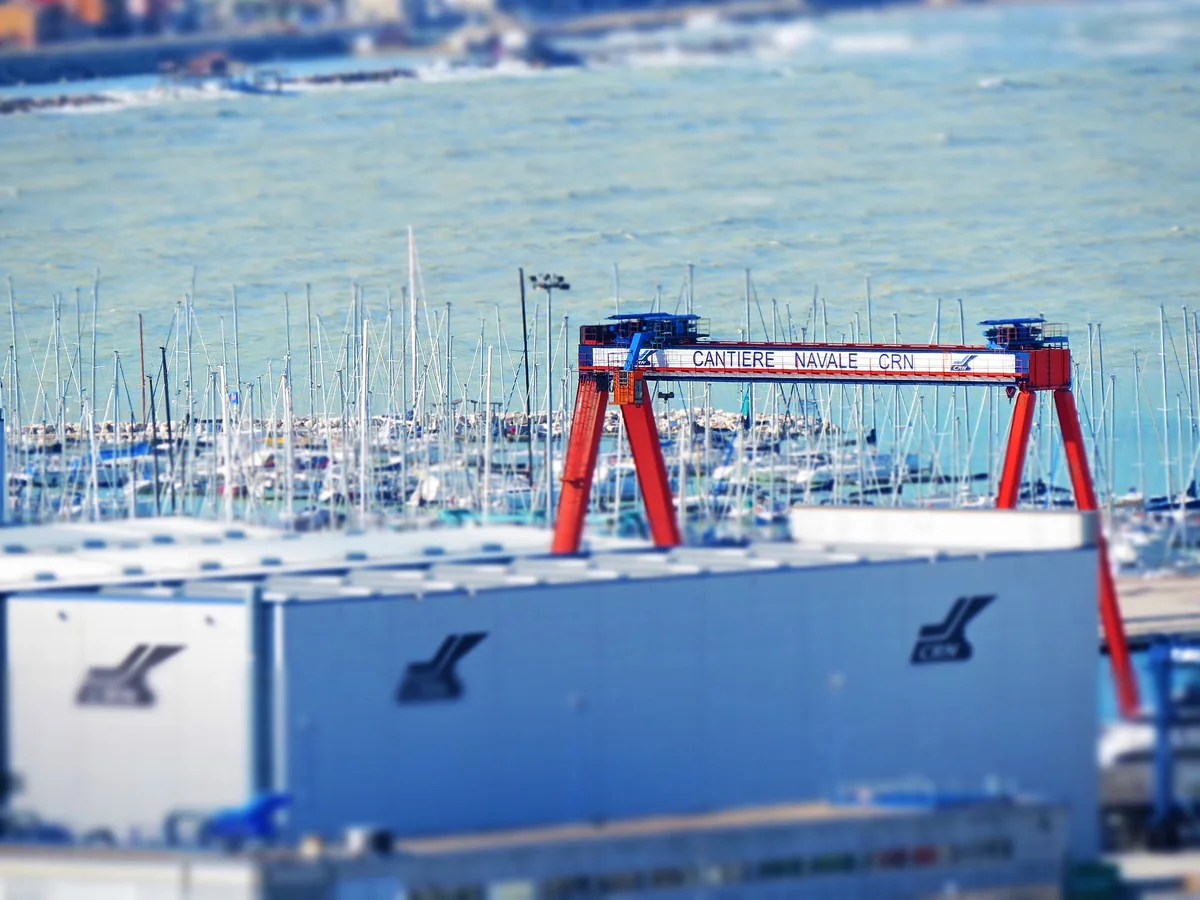 Le chantier CRN à Ancône