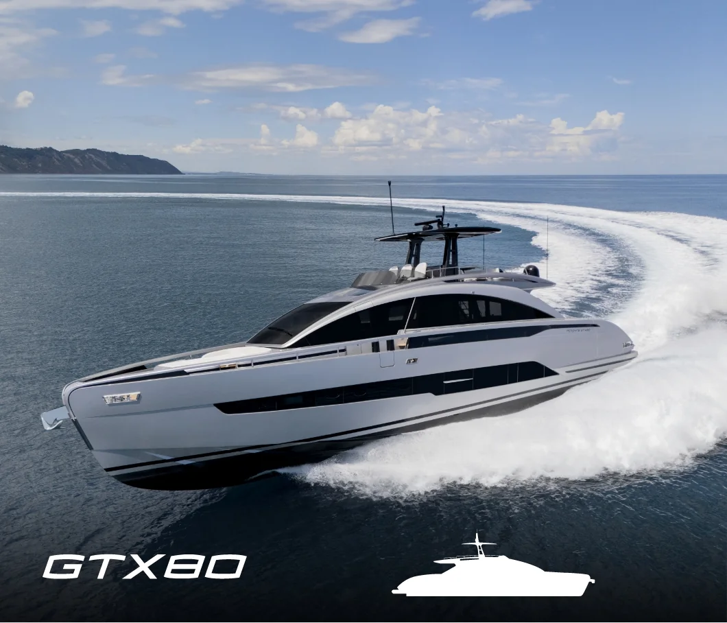 Un sport yacht Pershing