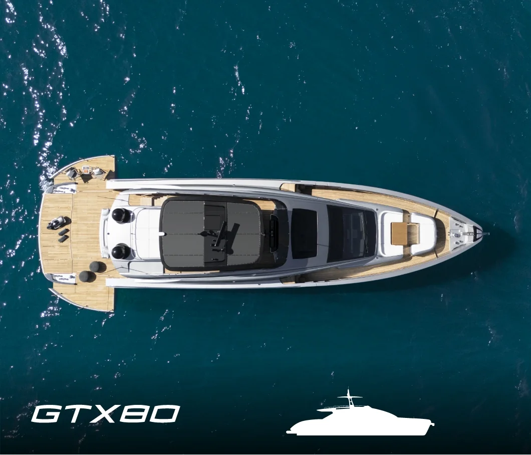 Un open yacht Pershing