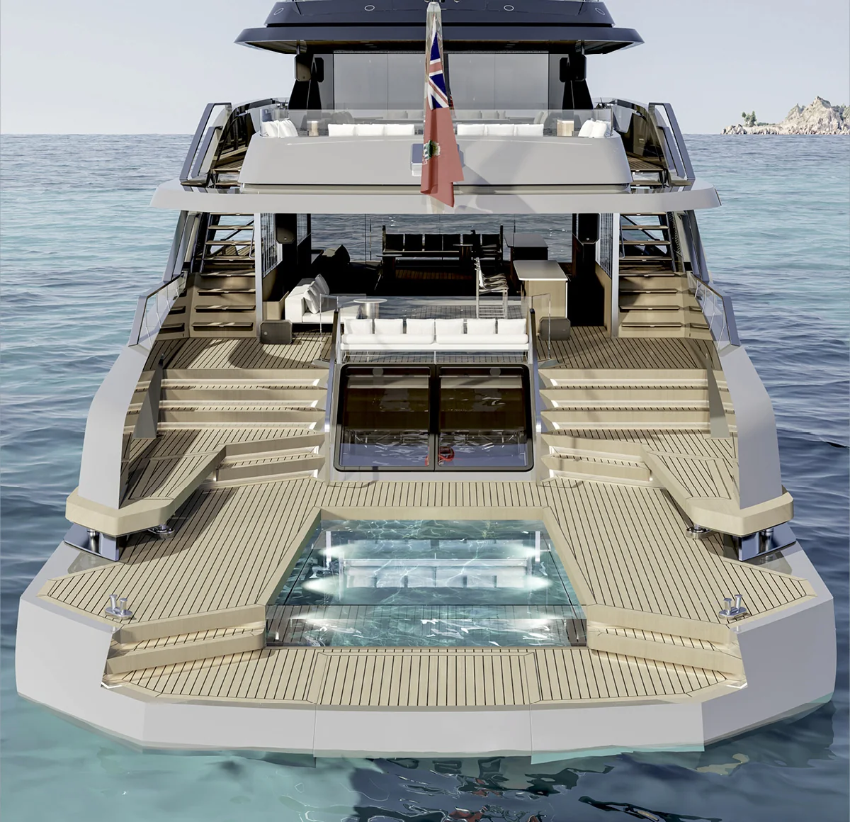 Un superyacht Tankoa