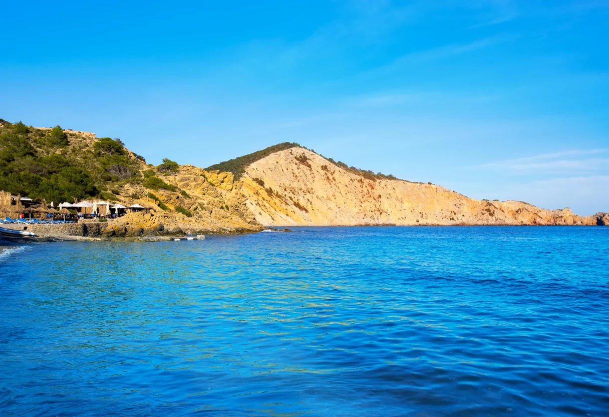 Cala Jondal - superyacht Balearic Islands