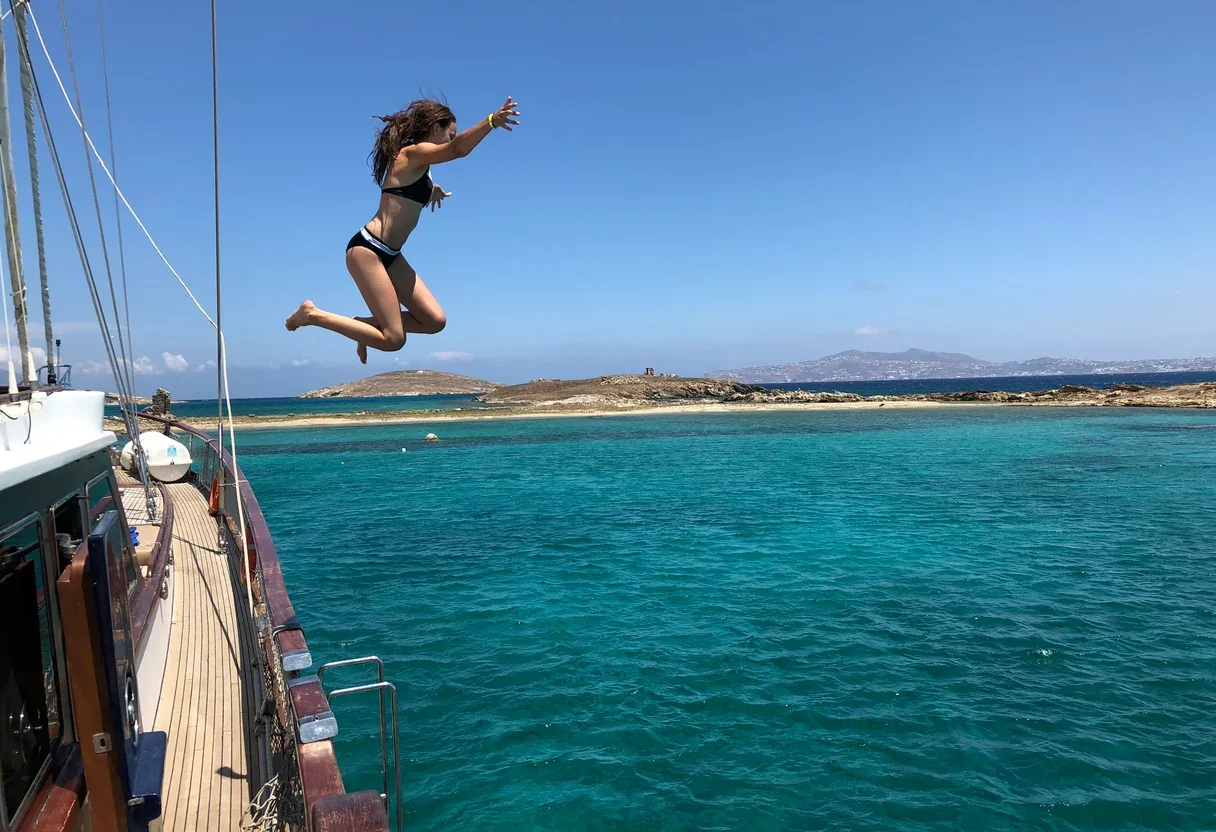 Rhenia - yacht charter Mykonos