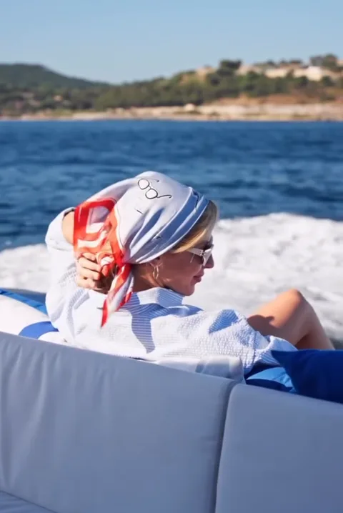 Client memory 4 aboard our yacht in Cannes