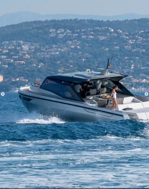 Client memory 18 aboard our yacht in Cannes