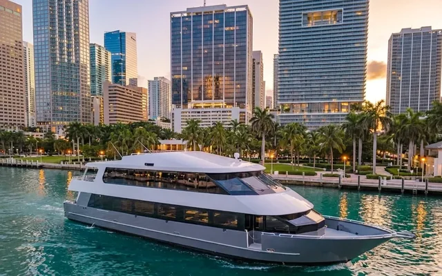 100 ft Skipperliner - yacht charter Miami