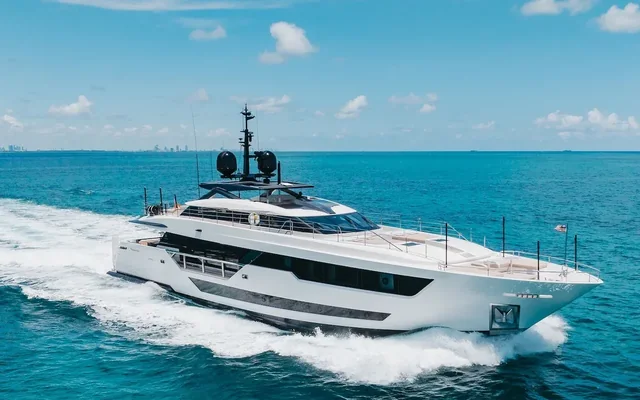126 ft Custom Line - yacht charter Miami