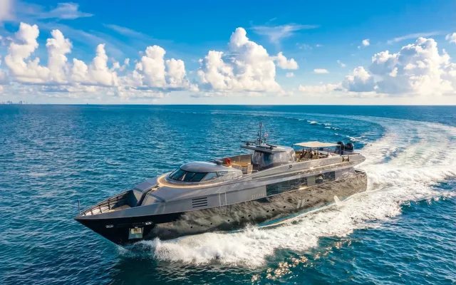 135 ft Baglietto - yacht charter Miami