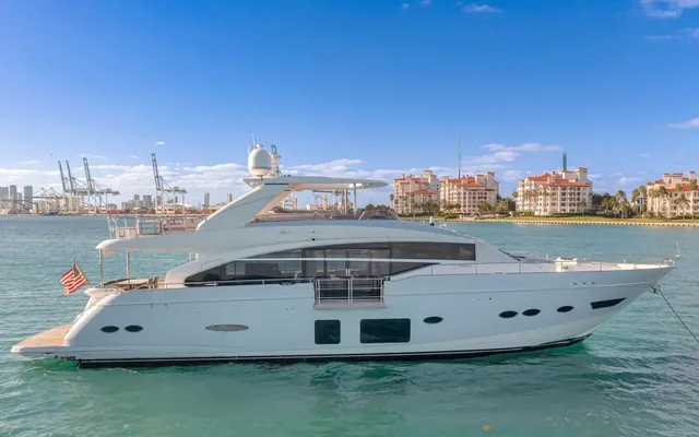 88 ft Princess - yacht charter Miami