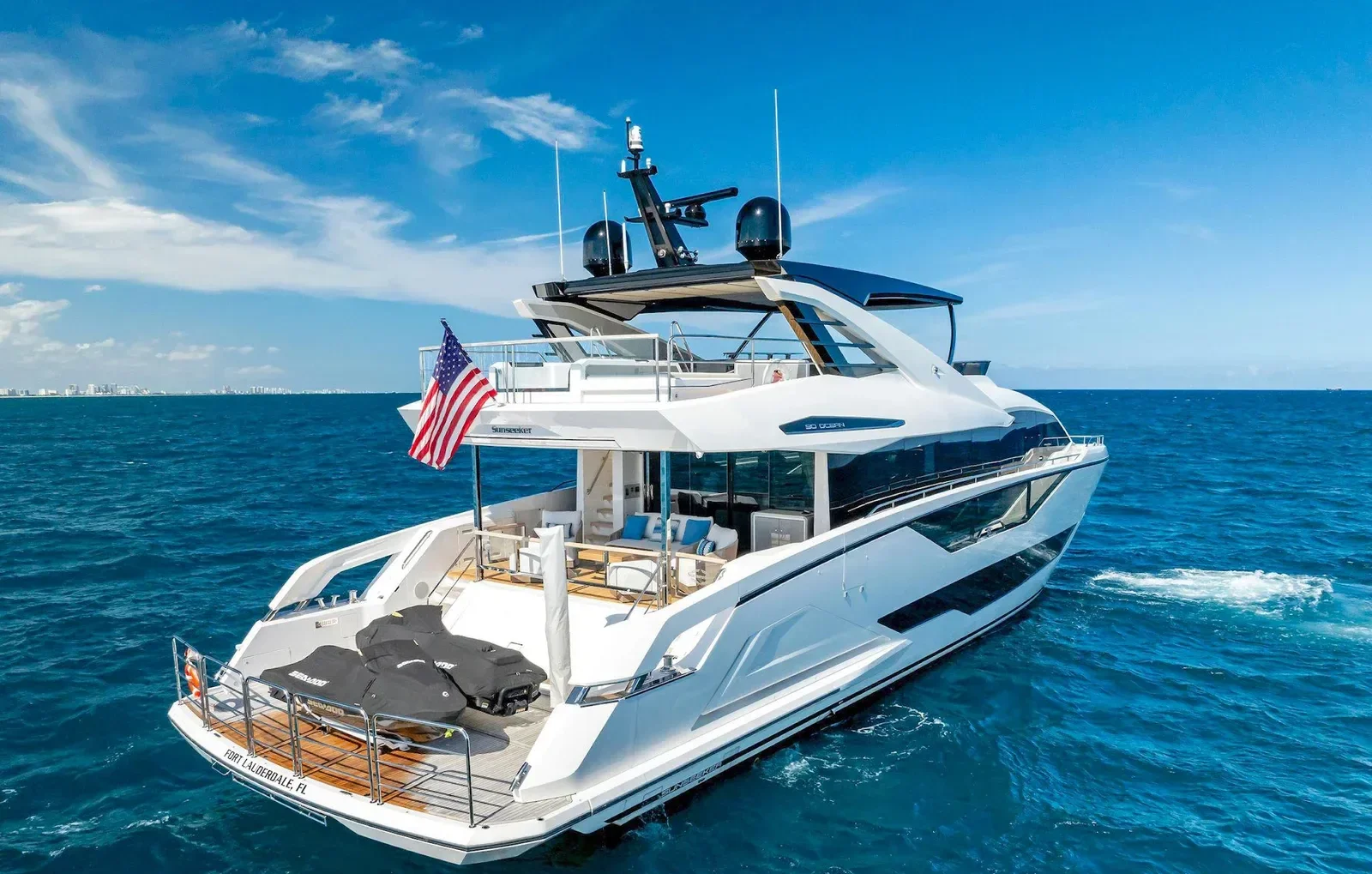 90 ft Sunseeker - photo 1 yacht charter Miami