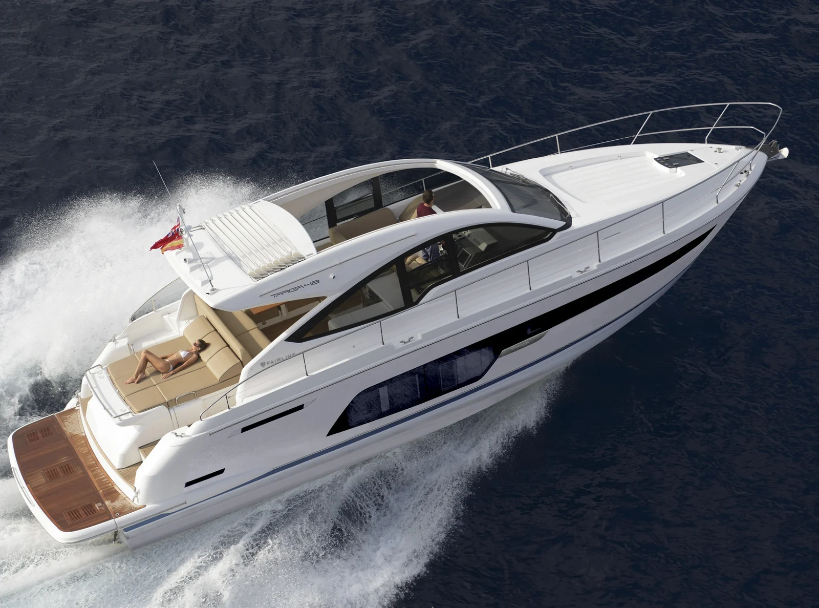 Fairline Targa 48 - photo 5 yacht charter Cannes
